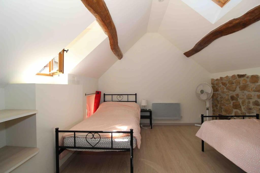 Maison Pour S'Evader A La Campagne Trancault Bagian luar foto