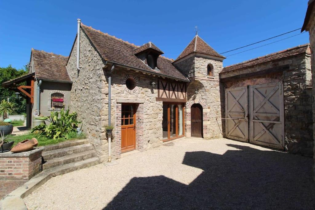Maison Pour S'Evader A La Campagne Trancault Bagian luar foto